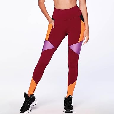 ZUMBA ズンバウェア TROPICS HIGH WAISTED ANKLE LEGGINGS トロピック